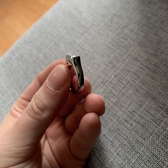 2ct Moissanite 925 Sterling Silver Woman Ring - Picture 6 of 7